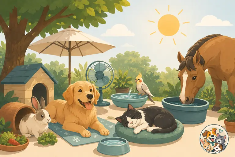Canicule et animaux : comment protéger votre compagnon pendant les fortes chaleurs ?