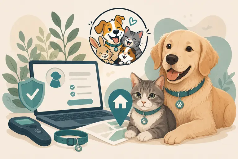 Animal perdu : pourquoi vérifier ses coordonnées I-CAD peut faire toute la différence