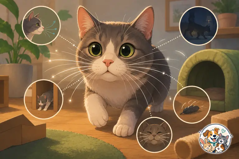Le saviez-vous ? Les moustaches des chats servent aussi de “GPS”