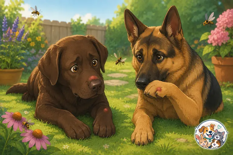 Les chiens peuvent-ils être allergiques aux piqûres de guêpes ou d’abeilles ?