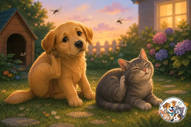 Les moustiques peuvent-ils transmettre des maladies aux chiens et aux chats ?