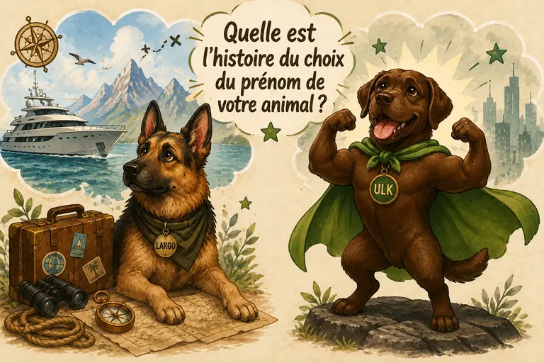 Pourquoi avons-nous choisi le prénom de nos animaux ? Et quelle est l’histoire du vôtre ?