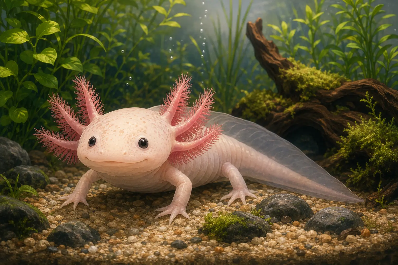 Élevage d’axolotls