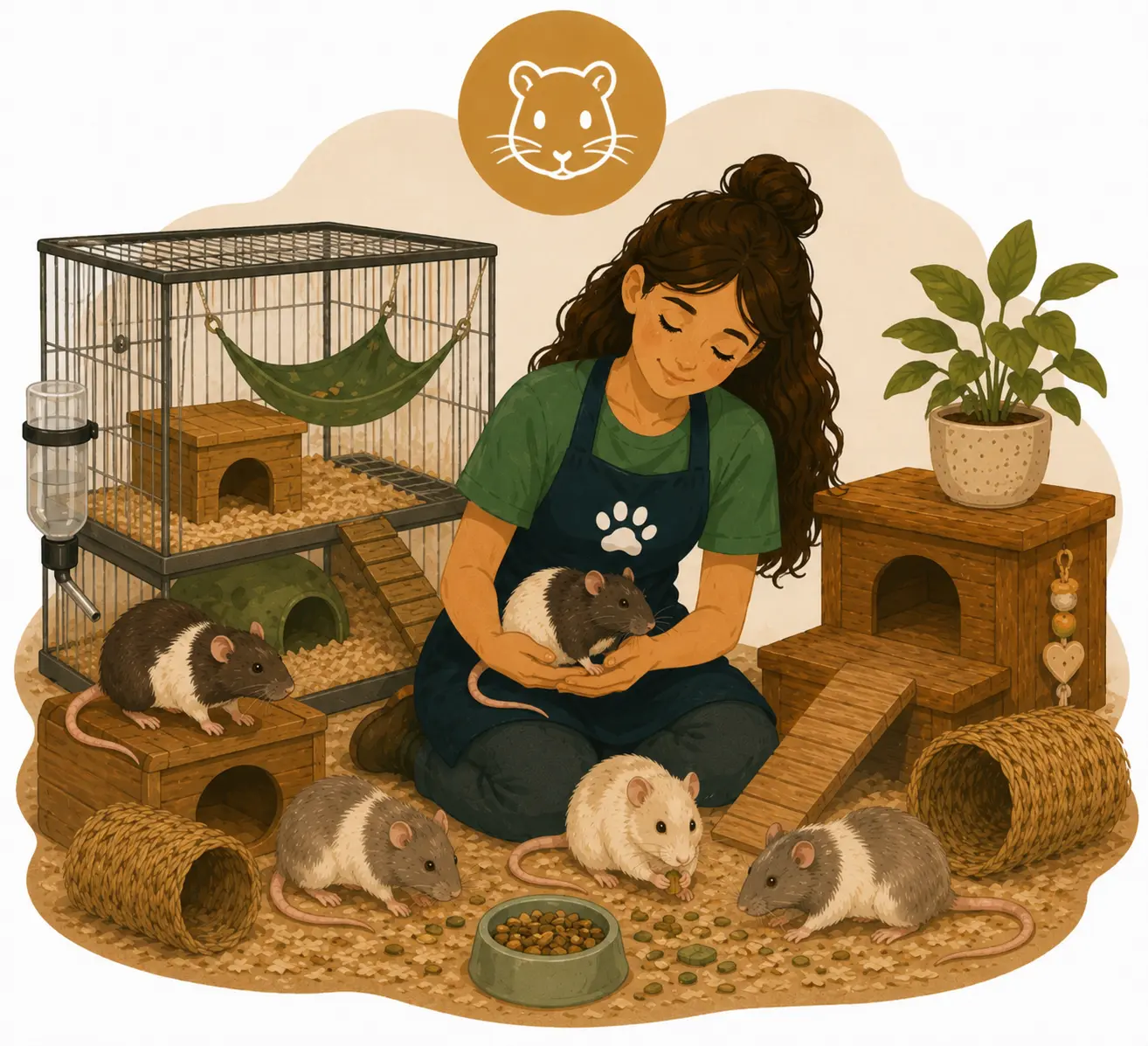Élevage de rats