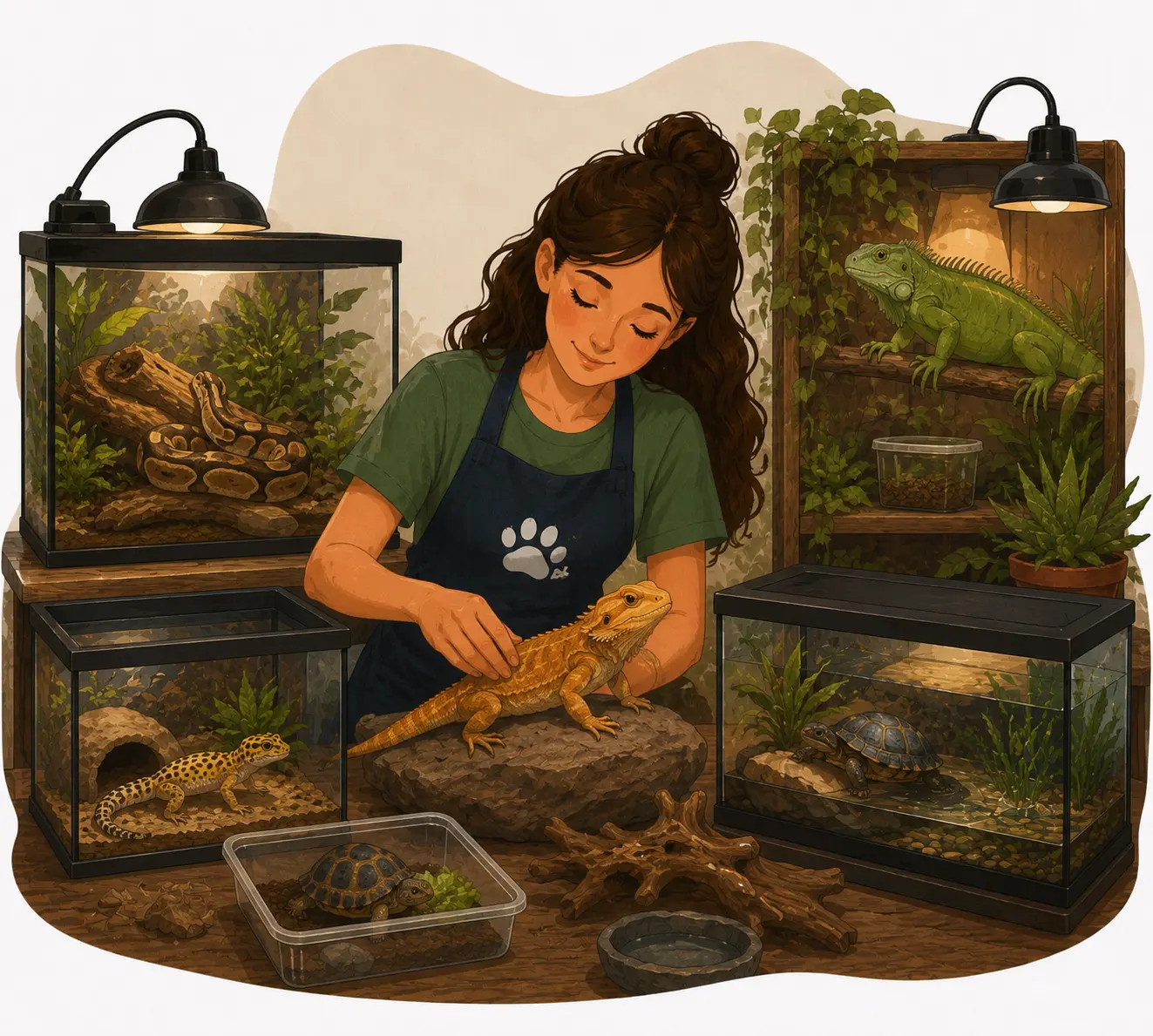 Élevage de reptiles